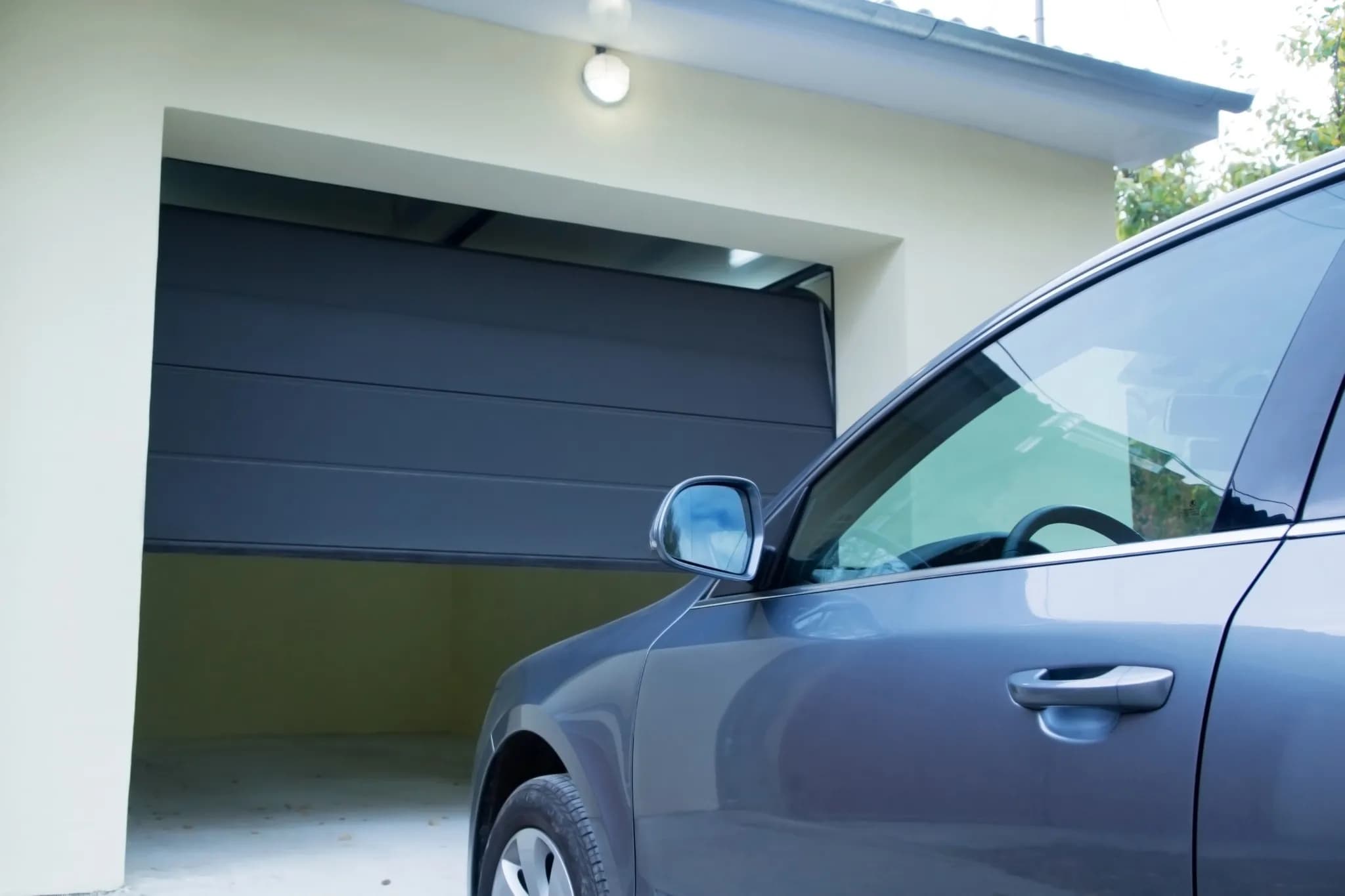 portes de garage sectionnelles en aluminium