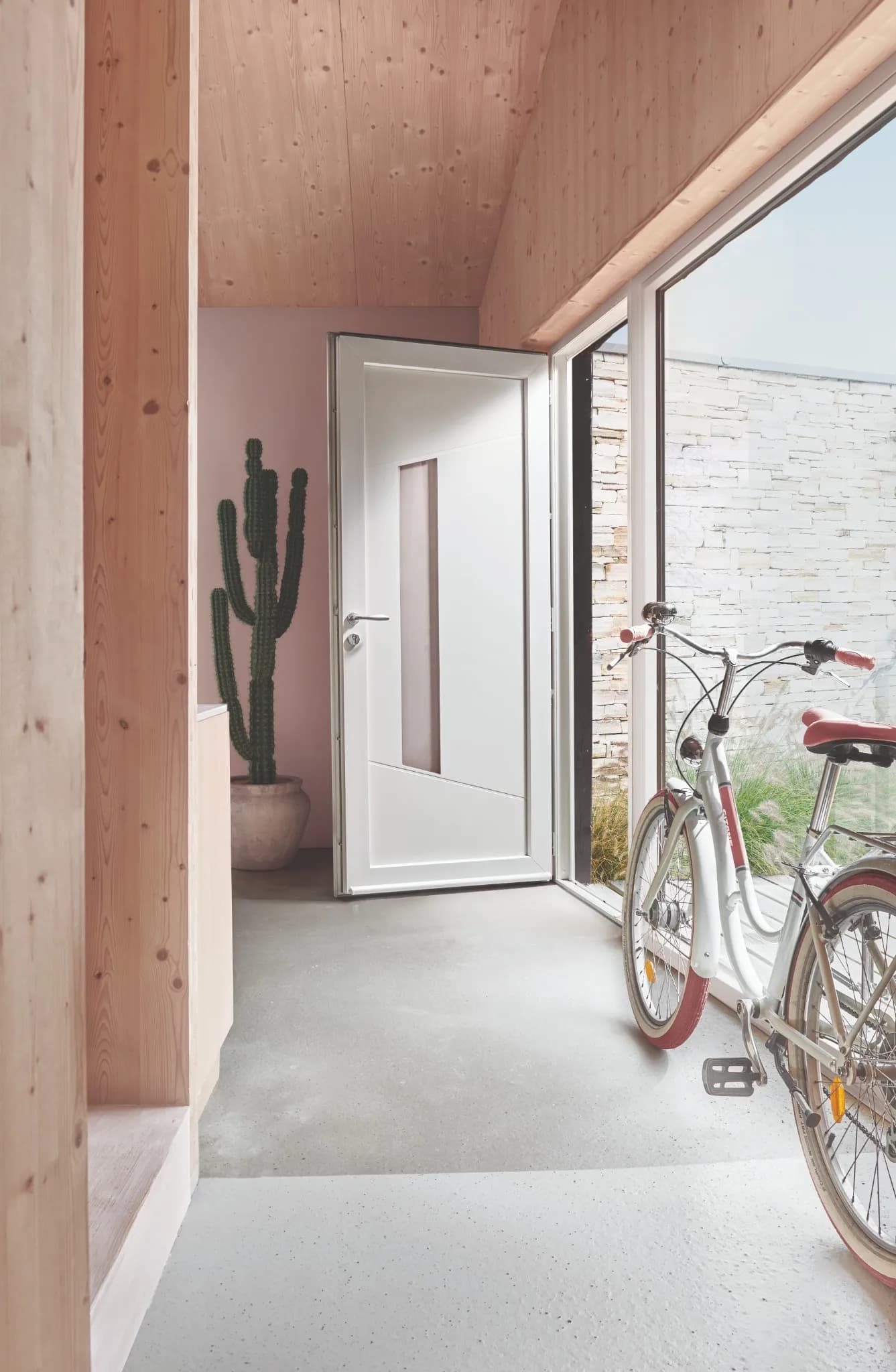 Porte d'entrée pvc